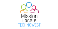 Logotype mission locale technowest
